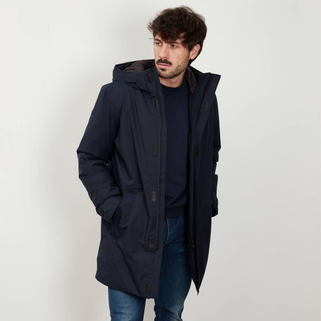 GEOX M CLINTFORD PARKA en color AZUL (3)