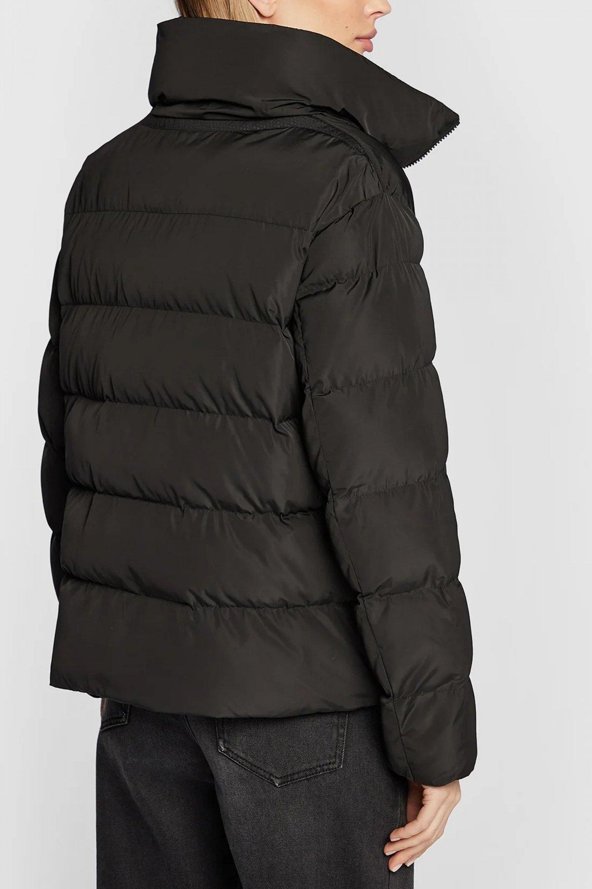 GEOX W ANYLLA SHORT PARKA en color NEGRO (2)