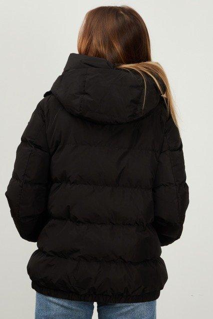 GEOX W RAWELLE BOMBER en color NEGRO (3)