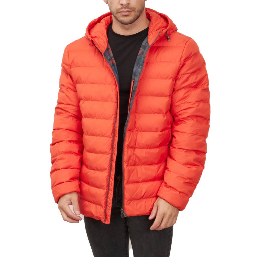 GEOX M DENNIE HOOD JACKET en color NARANJA (2)