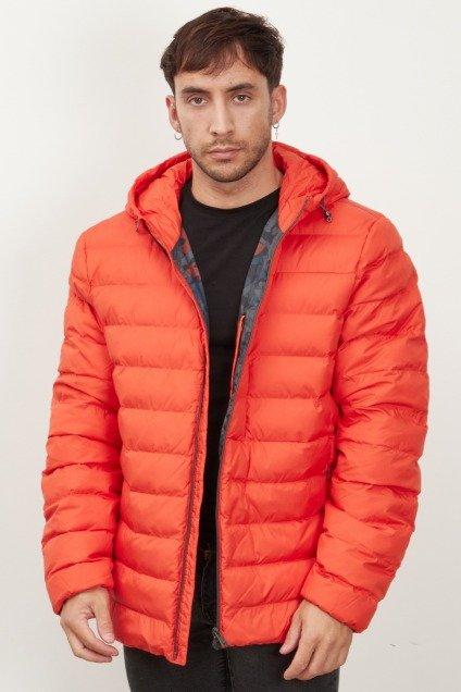 GEOX M DENNIE HOOD JACKET en color NARANJA (1)