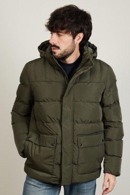 GEOX MHILSTONE SHORT JKT en color VERDE (2)