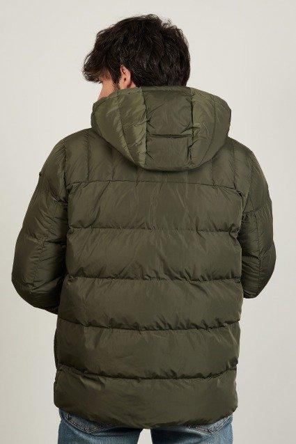 GEOX MHILSTONE SHORT JKT en color VERDE (4)