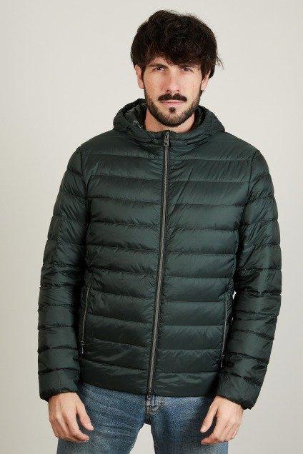 GEOX DERECK HOOD JACKET en color VERDE (1)