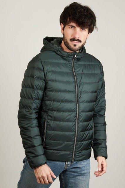 GEOX DERECK HOOD JACKET en color VERDE (2)