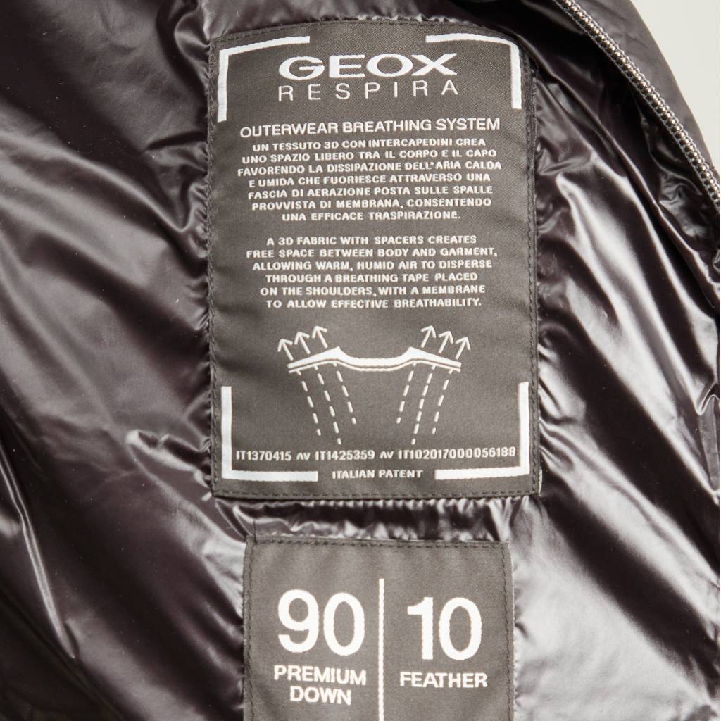 GEOX MB T M DERECK HOOD JACKET en color NEGRO (8)
