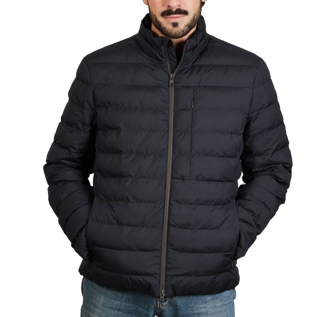 GEOX M DENNIE SHORT JACKET en color AZUL (4)