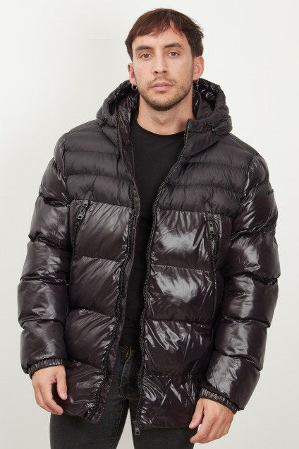 GEOX MK TC M SILE HOOD JACKET en color NEGRO (1)