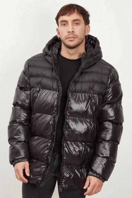 GEOX MK TC M SILE HOOD JACKET en color NEGRO (1)