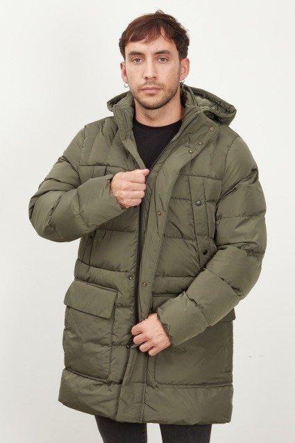 GEOX  M HILSTONE PARKA en color VERDE  (1)