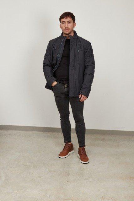 GEOX MG T M VINCIT SHORT JKT en color NEGRO (2)