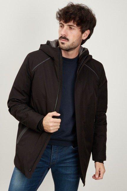 GEOX M XLED PARKA en color NEGRO (1)