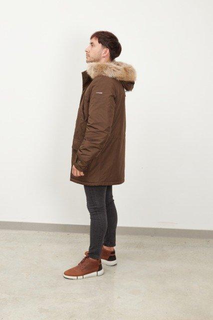 GEOX MF T M NORWOLK PARKA en color MARRON (4)