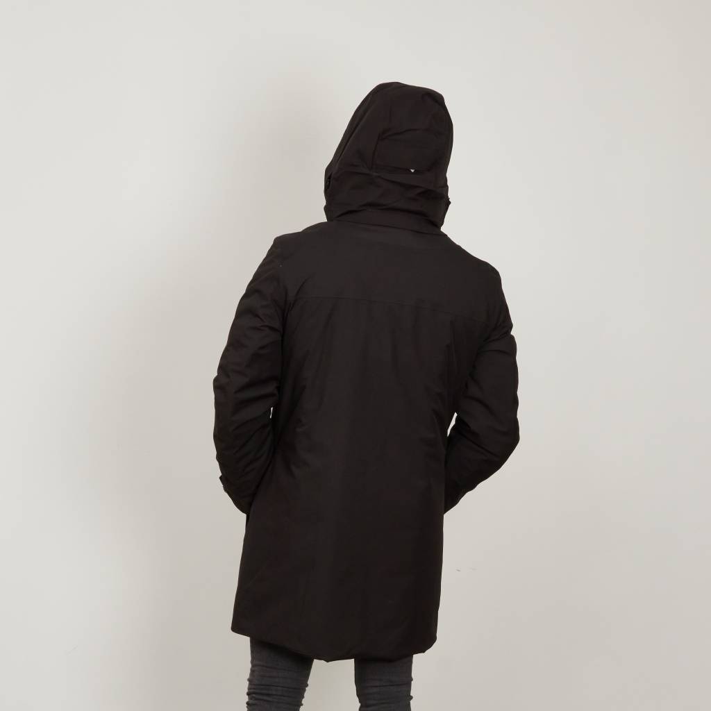 GEOX M CLINTFORD LONG JKT en color NEGRO (5)