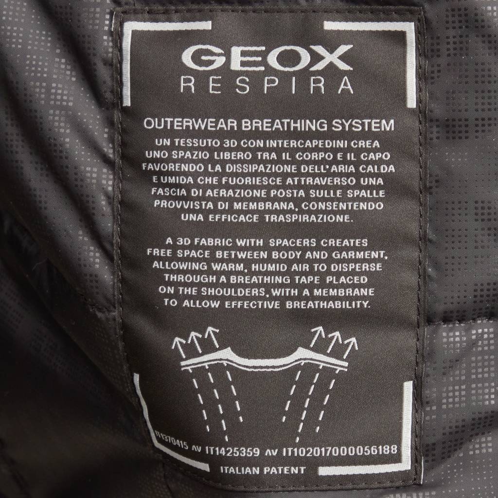 GEOX M CLINTFORD LONG JKT en color NEGRO (7)