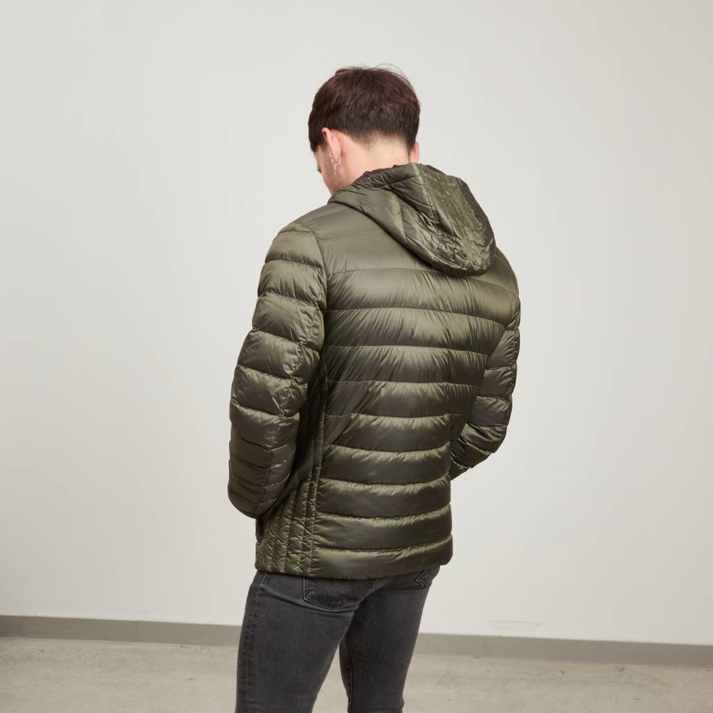 GEOX M DERECK HOOD JKT en color VERDE (3)