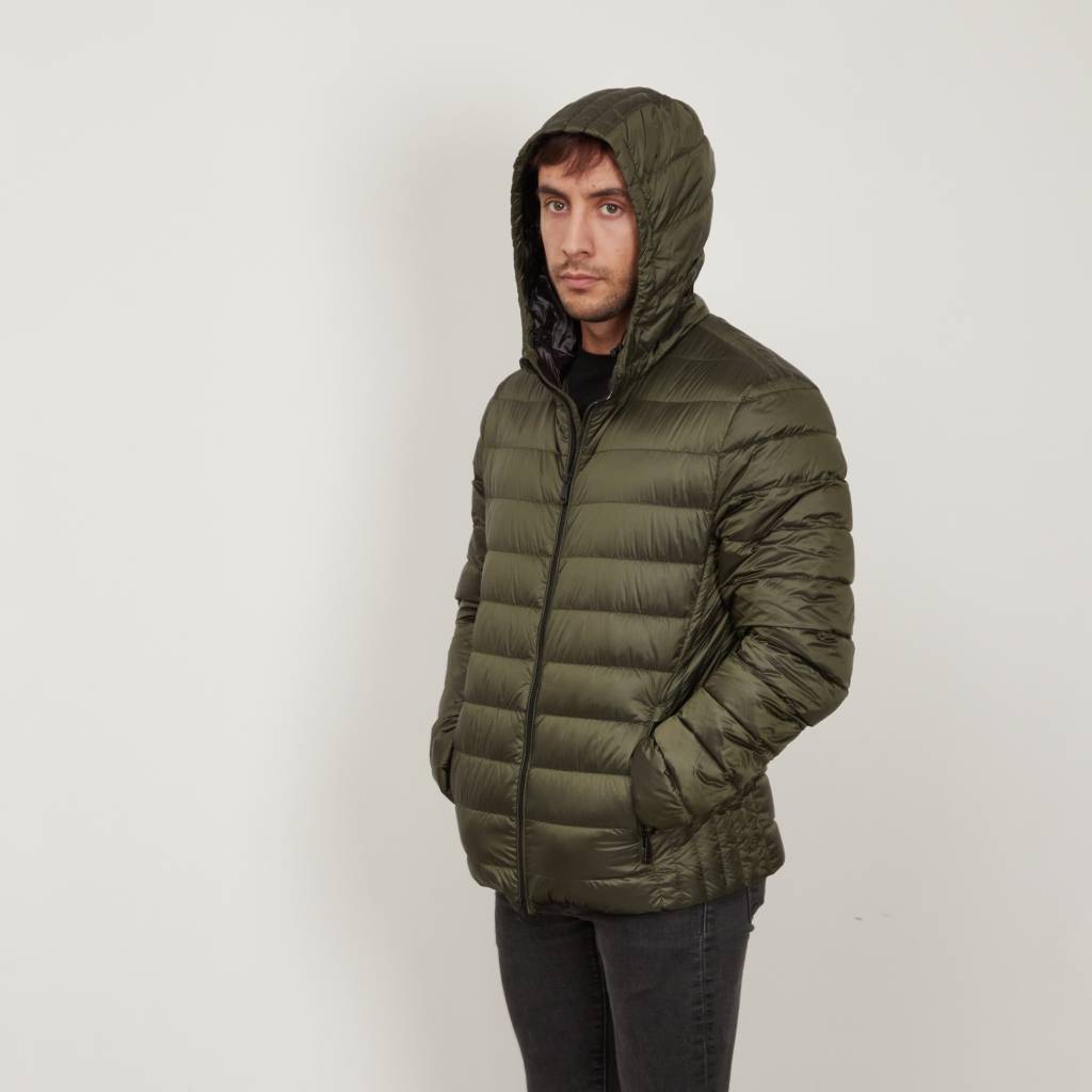 GEOX M DERECK HOOD JKT en color VERDE (5)