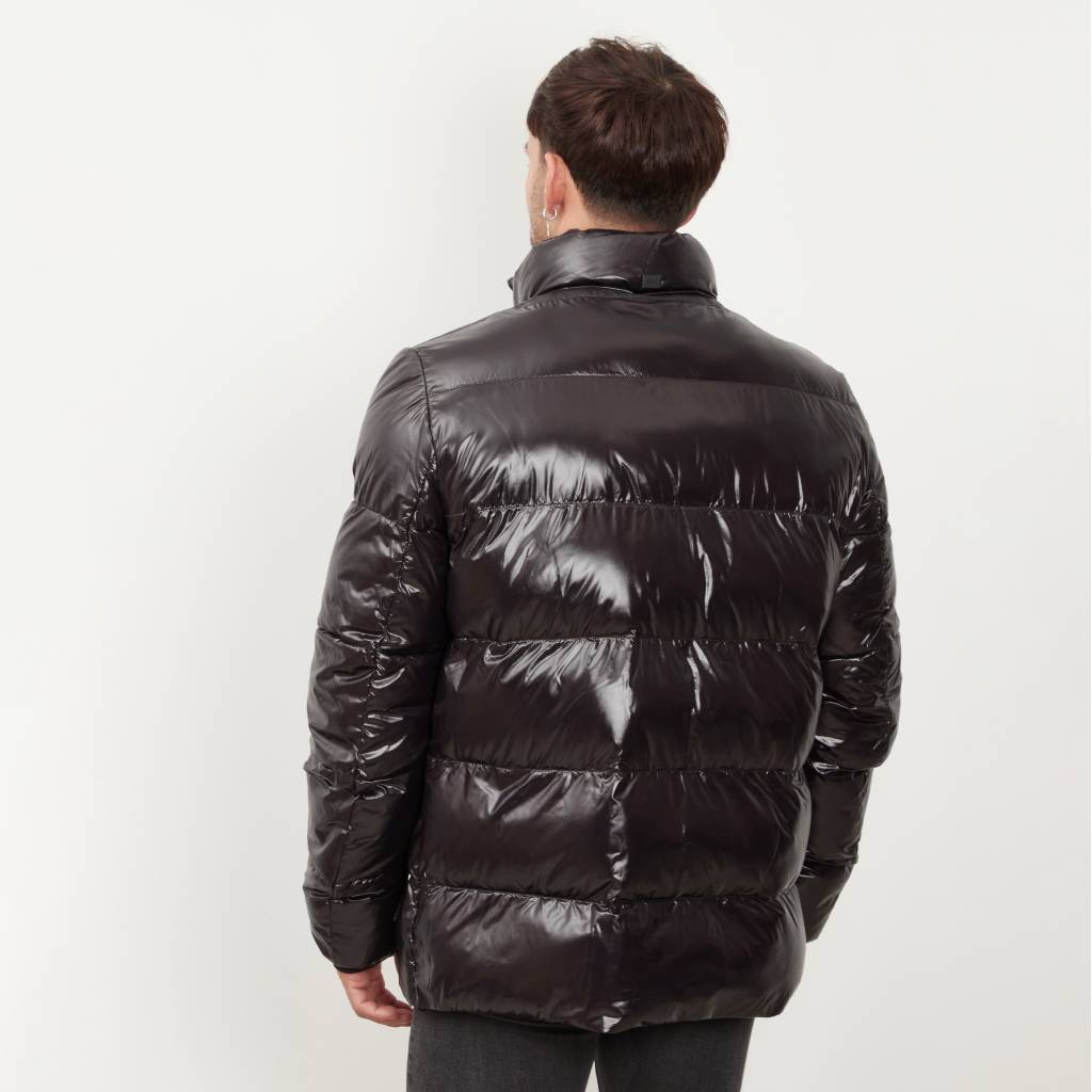 GEOX M SILE BOMBER en color NEGRO (5)