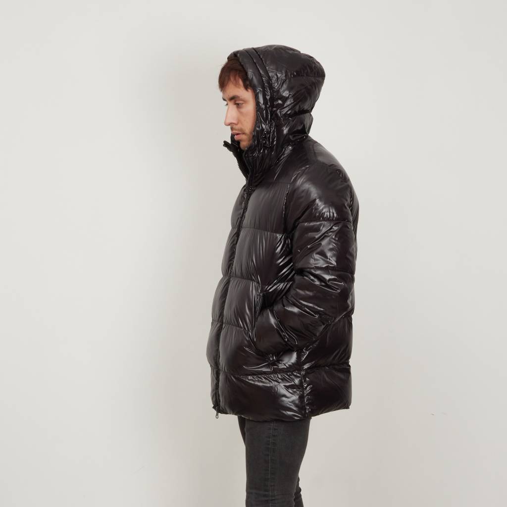 GEOX M SILE HOOD JKT en color NEGRO (4)