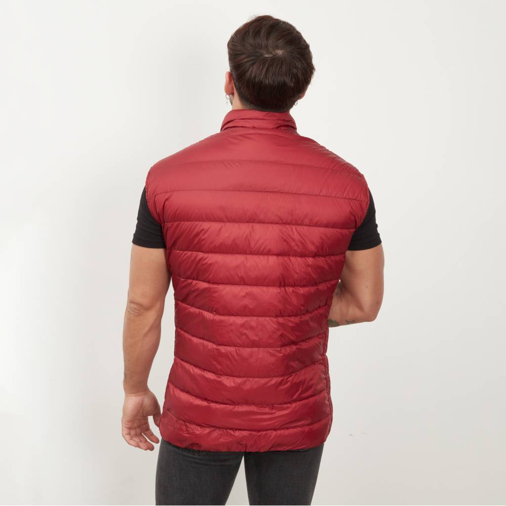 GEOX M DERECK VEST en color ROJO (4)