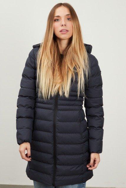 GEOX W HIVER LONG JKT en color AZUL (2)