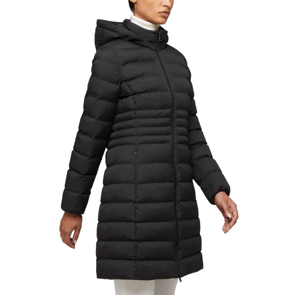 GEOX W HIVER LONG JKT en color NEGRO (1)