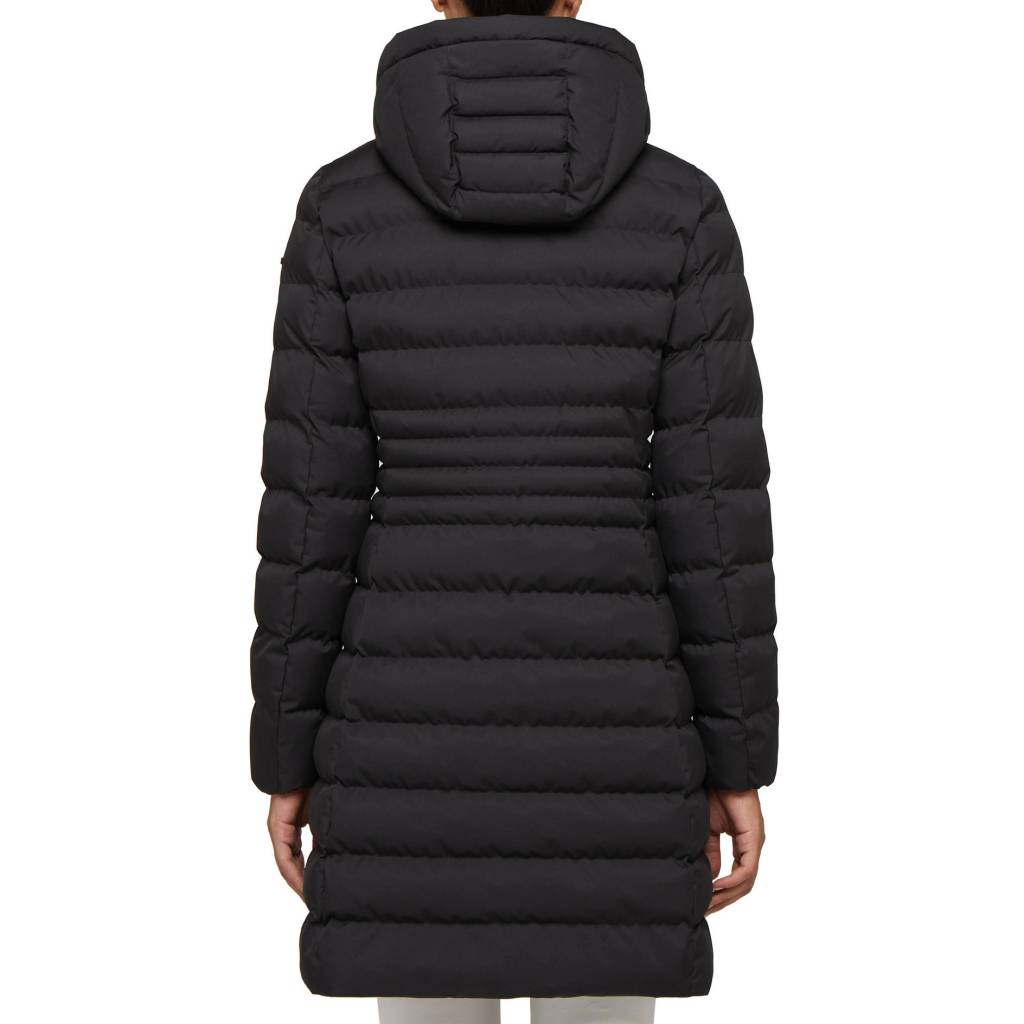 GEOX W HIVER LONG JKT en color NEGRO (3)