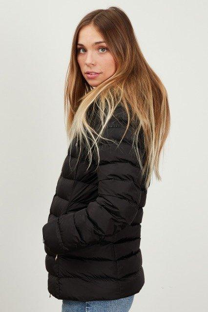 GEOX W SEYLA MID JKT en color NEGRO (3)