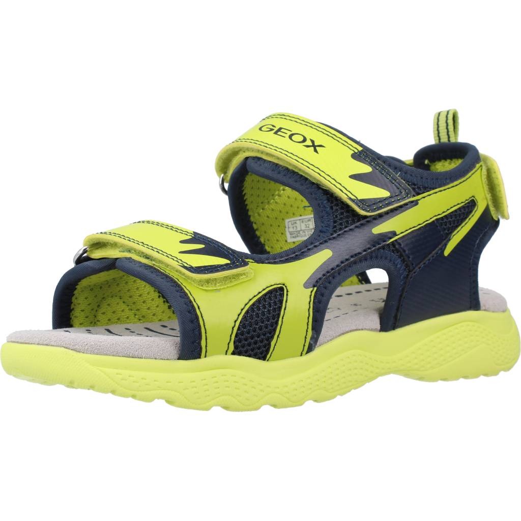 GEOX J SANDAL SPLUSH BOY en color VERDE (1)