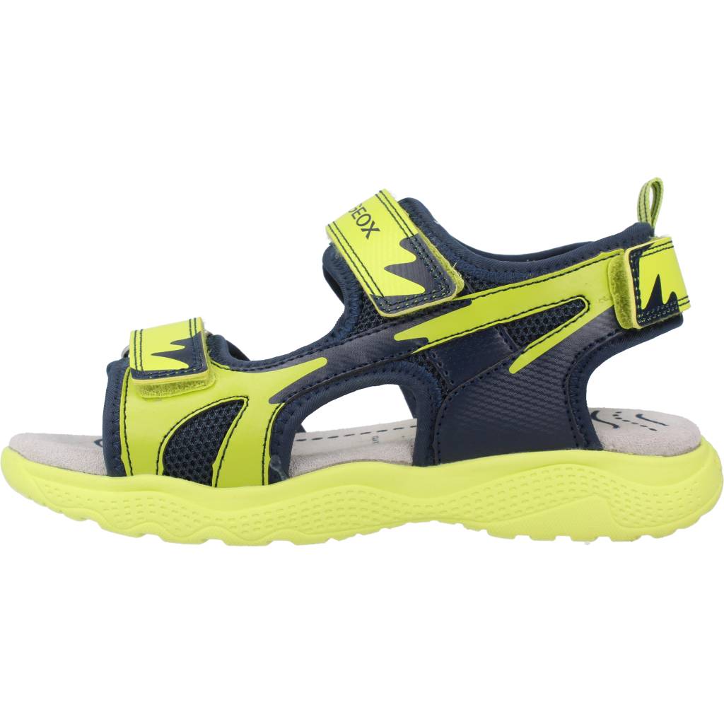 GEOX J SANDAL SPLUSH BOY en color VERDE (2)