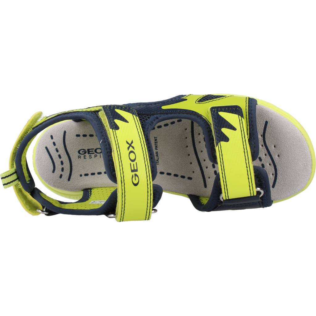 GEOX J SANDAL SPLUSH BOY en color VERDE (7)