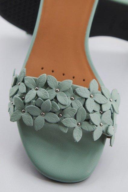 GEOX D WISTREY SANDALO en color VERDE (4)