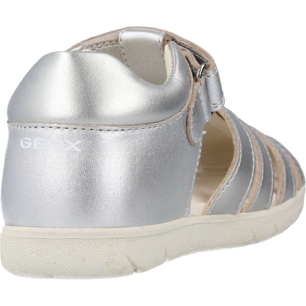 GEOX F B SANDAL ALUL GIRL en color PLATA (3)