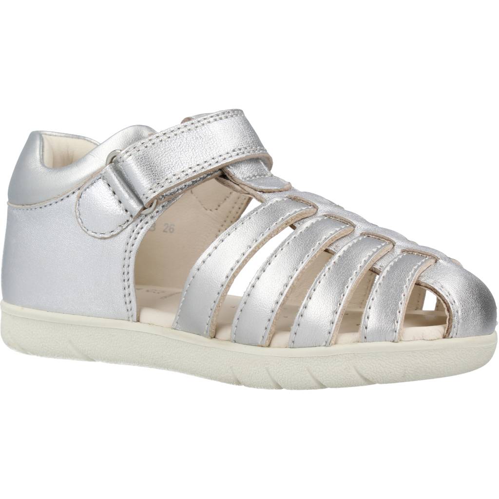 GEOX F B SANDAL ALUL GIRL en color PLATA (5)