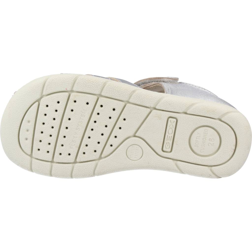 GEOX F B SANDAL ALUL GIRL en color PLATA (6)
