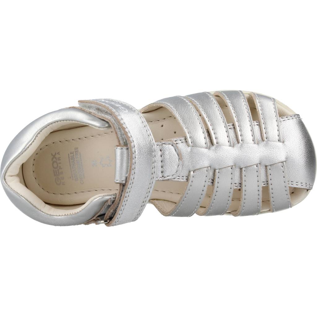 GEOX F B SANDAL ALUL GIRL en color PLATA (7)