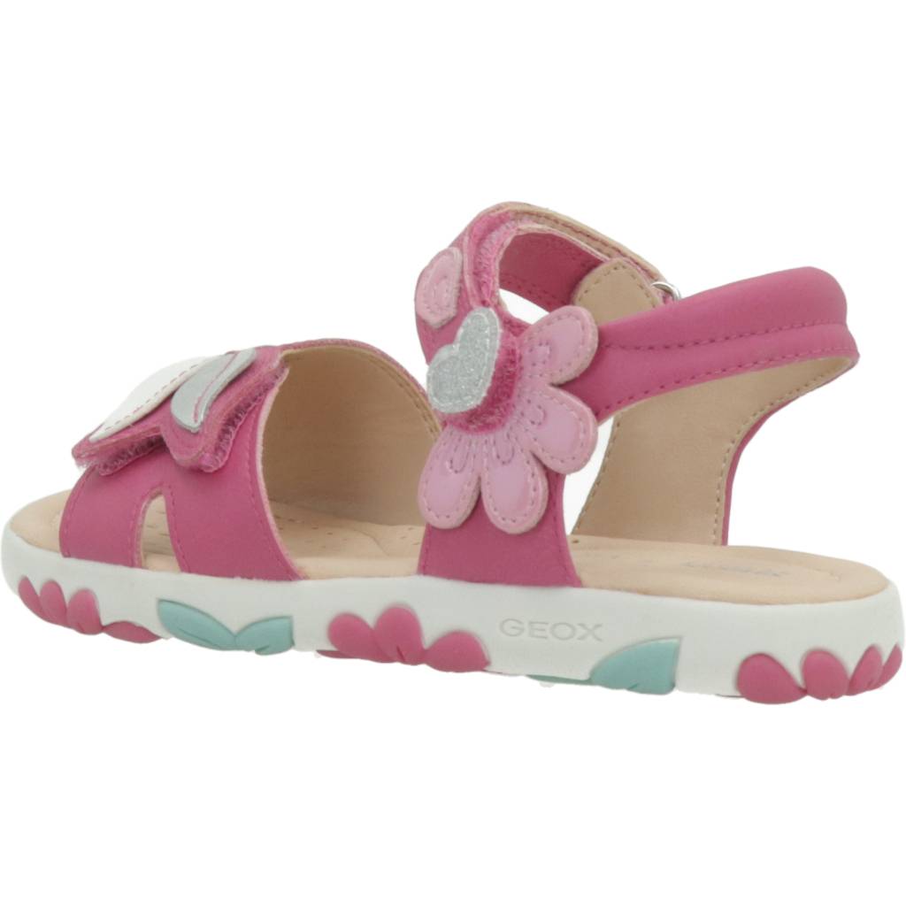 GEOX J SANDAL HAITI GIRL en color ROSA (2)