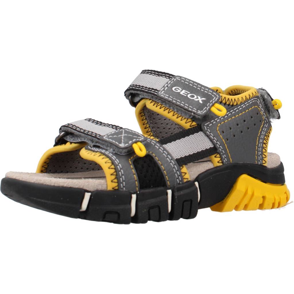 GEOX J SANDAL DYNOMIX BOY en color GRIS (1)