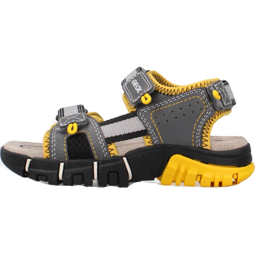 GEOX J SANDAL DYNOMIX BOY en color GRIS (2)