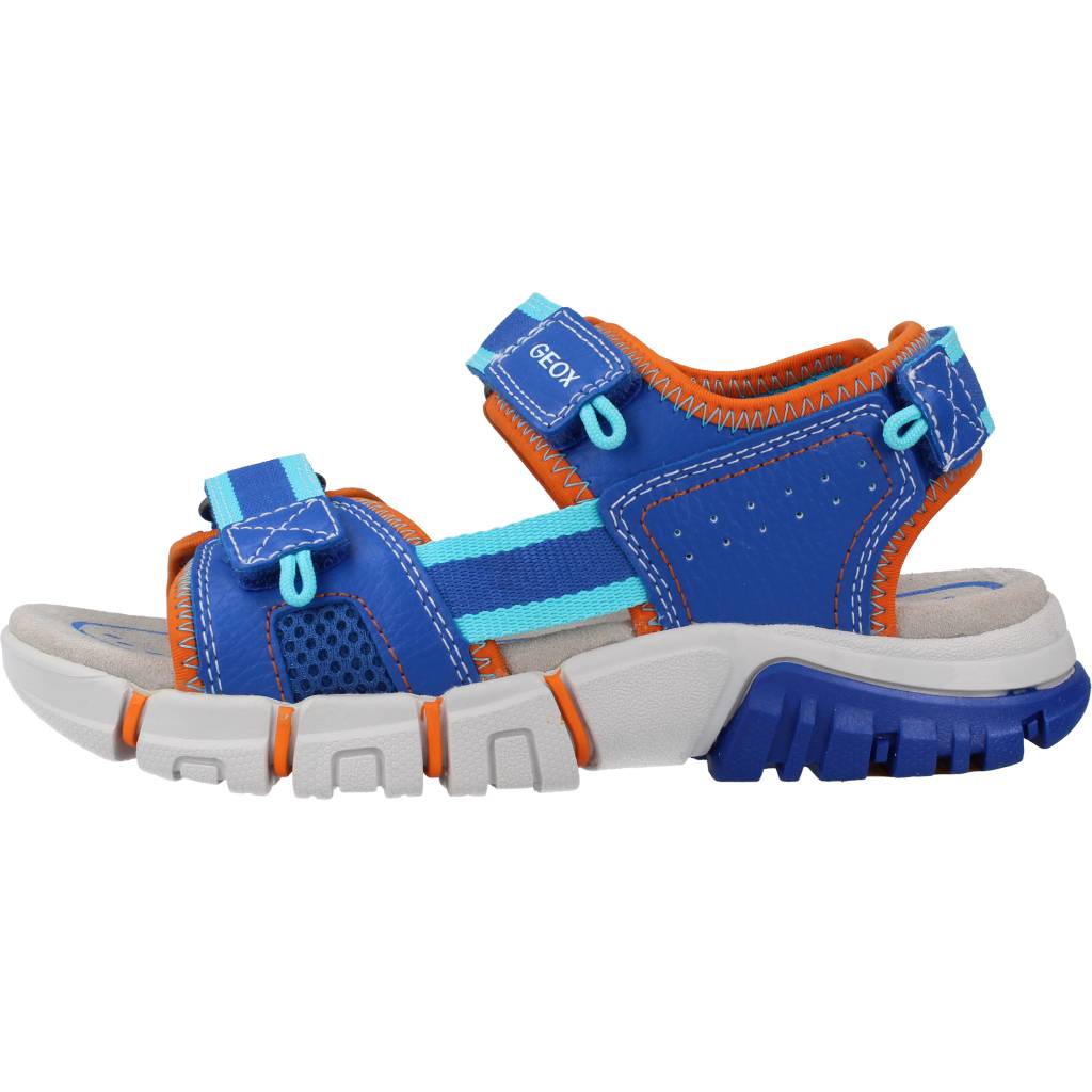 GEOX J SANDAL DYNOMIX BOY en color AZUL (2)