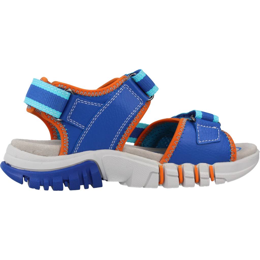 GEOX J SANDAL DYNOMIX BOY en color AZUL (4)