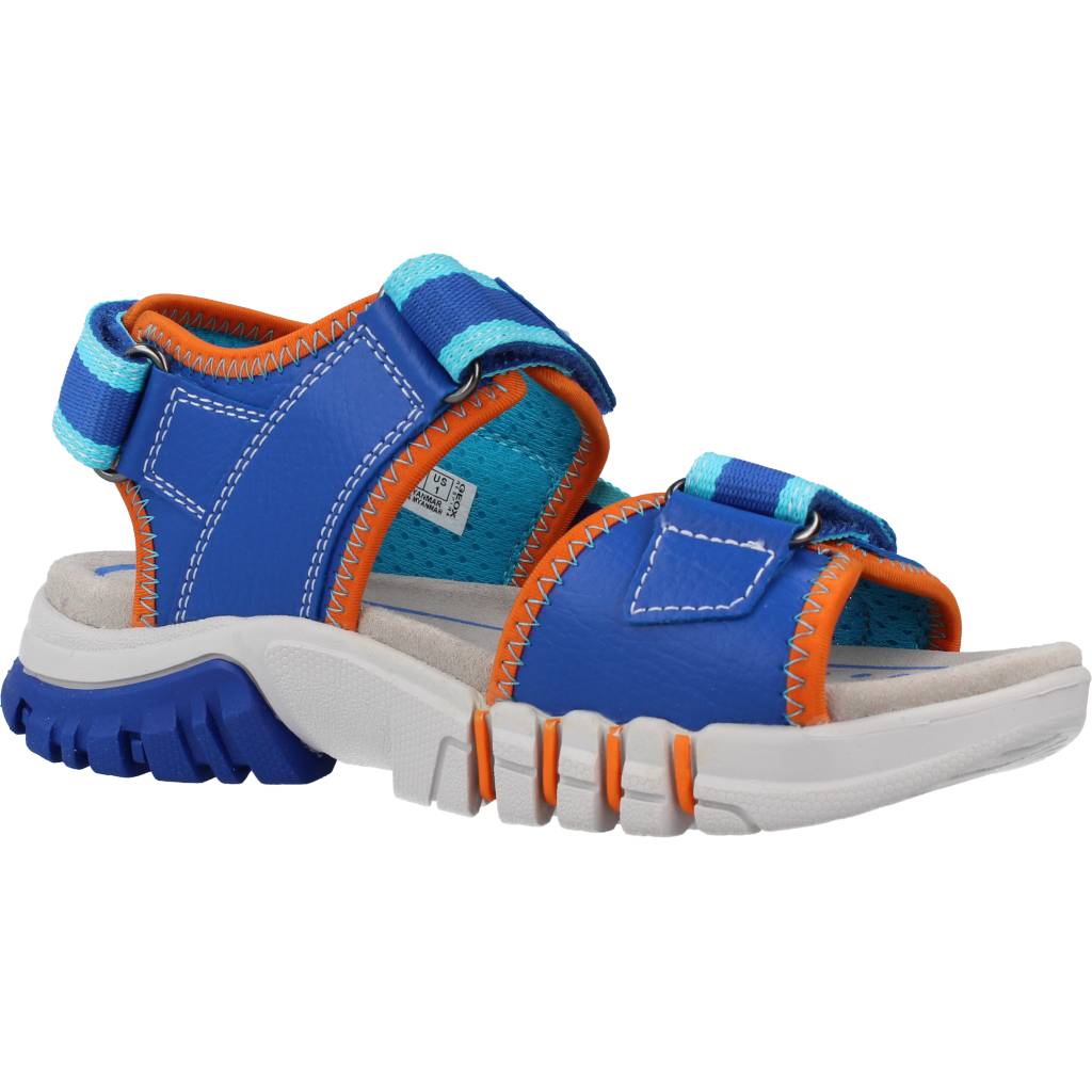 GEOX J SANDAL DYNOMIX BOY en color AZUL (5)