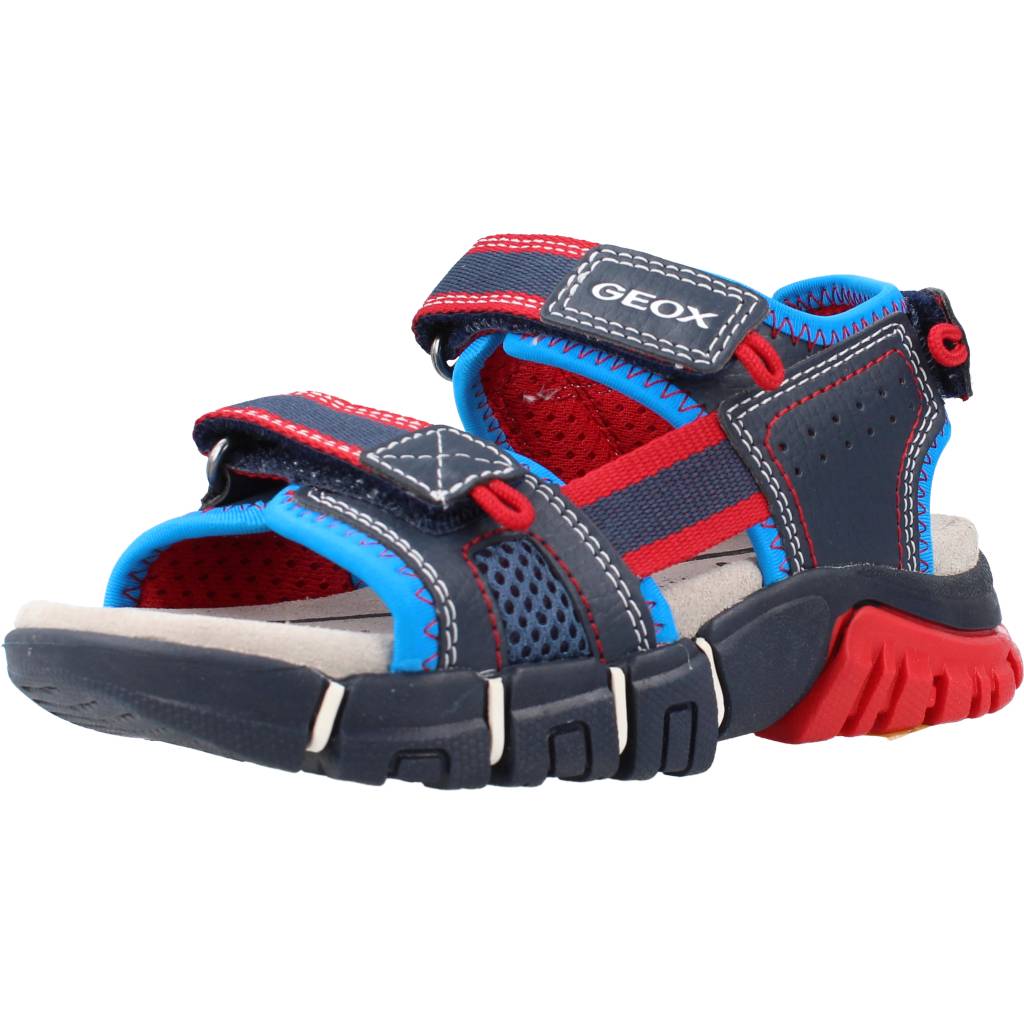 GEOX J SANDAL DYNOMIX BOY en color AZUL (1)
