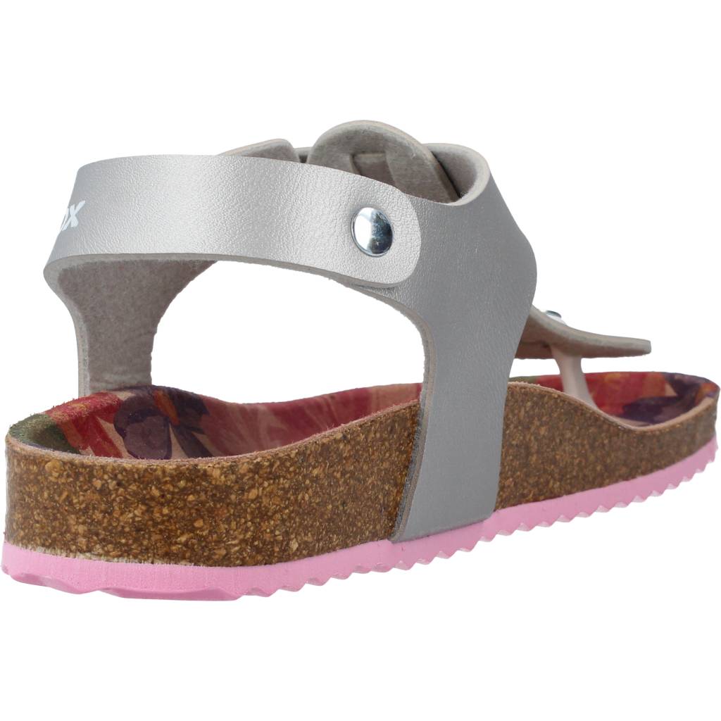 GEOX J ADRIEL GIRL en color PLATA (3)