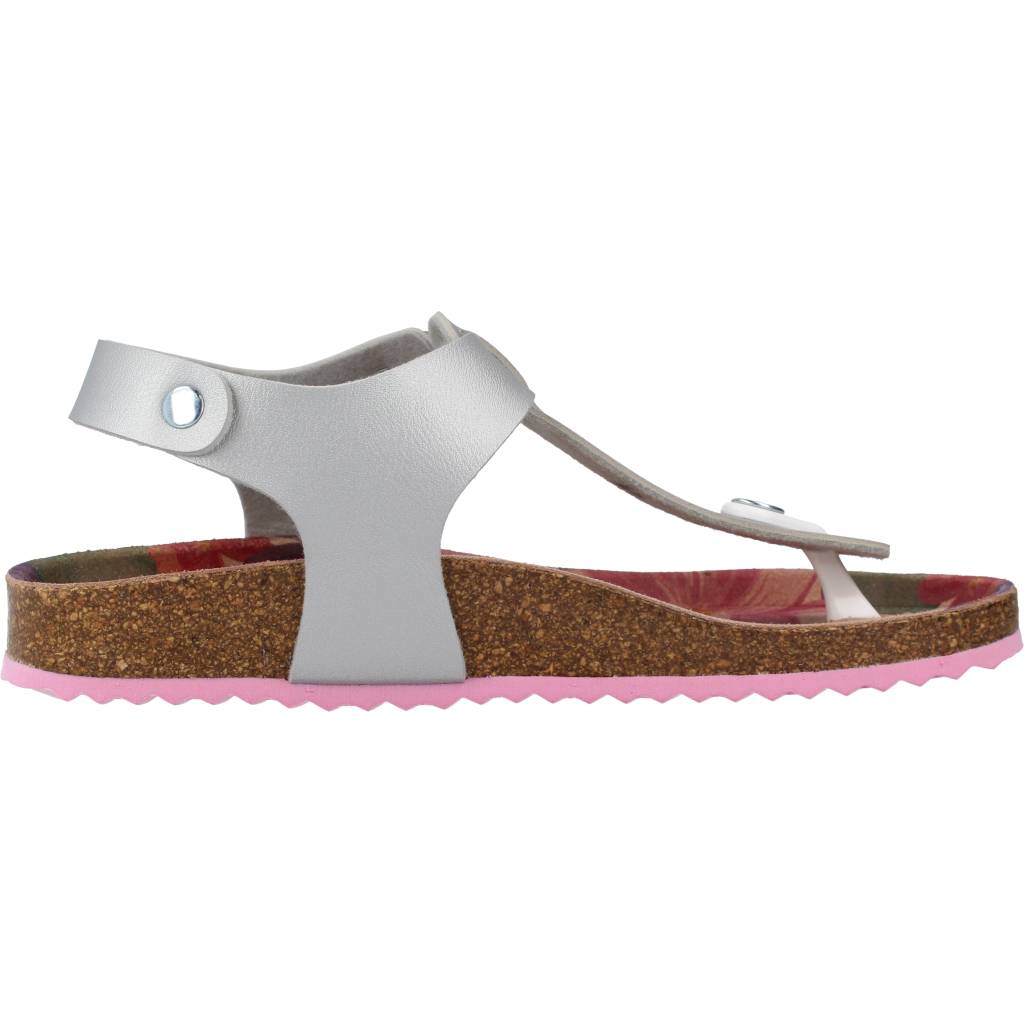 GEOX J ADRIEL GIRL en color PLATA (4)