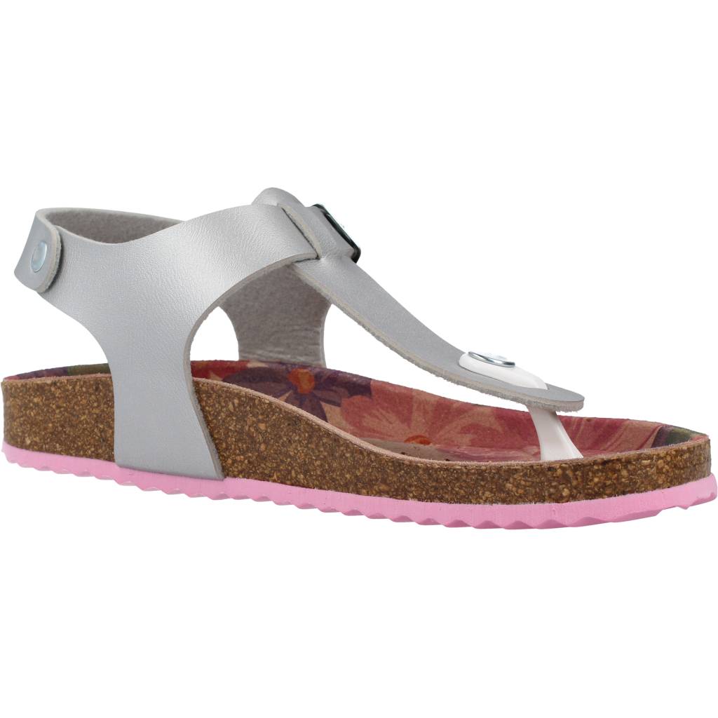 GEOX J ADRIEL GIRL en color PLATA (5)