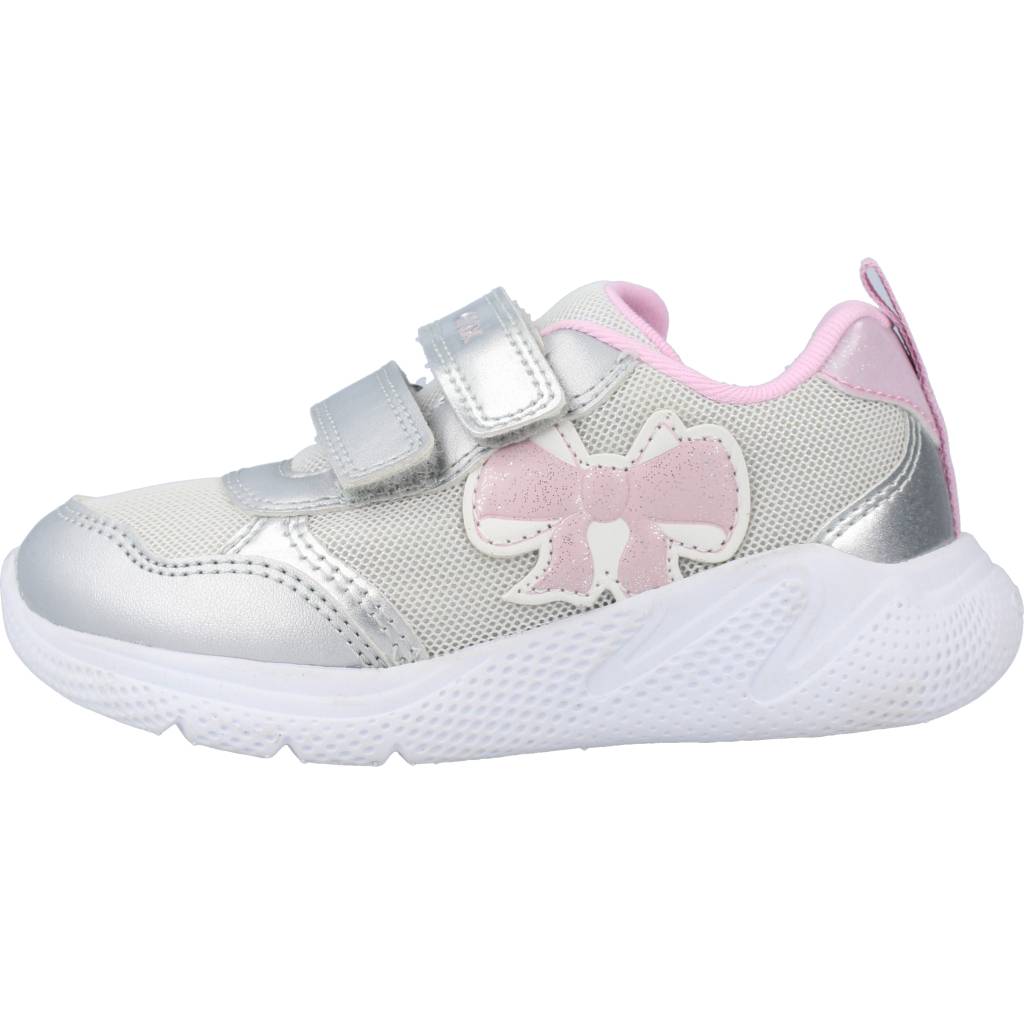 GEOX B SPRINTYE GIRL en color PLATA (2)
