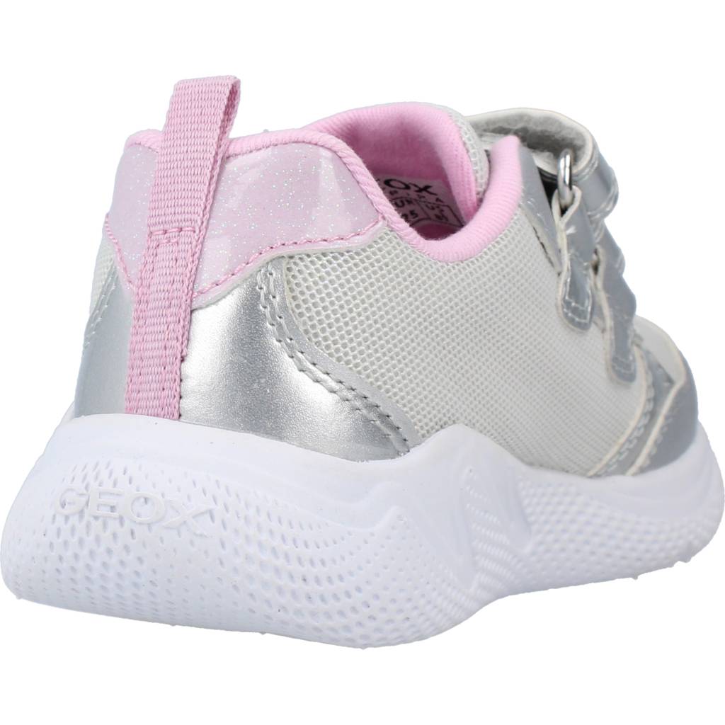 GEOX B SPRINTYE GIRL en color PLATA (3)