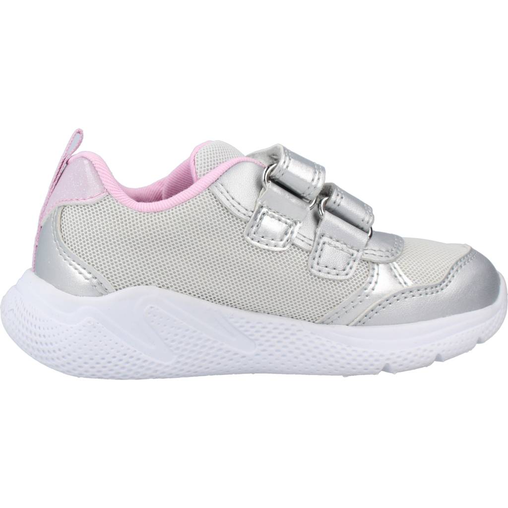 GEOX B SPRINTYE GIRL en color PLATA (4)