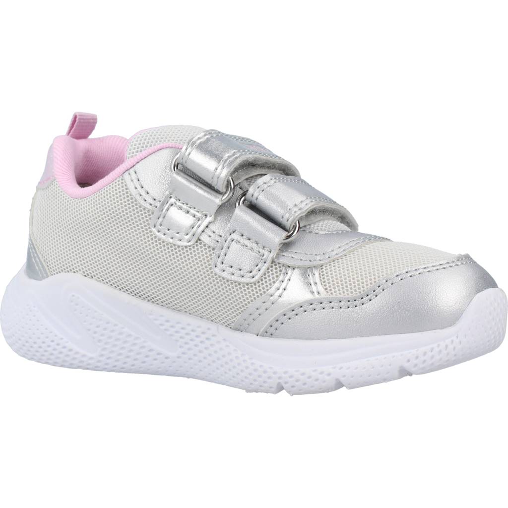 GEOX B SPRINTYE GIRL en color PLATA (5)